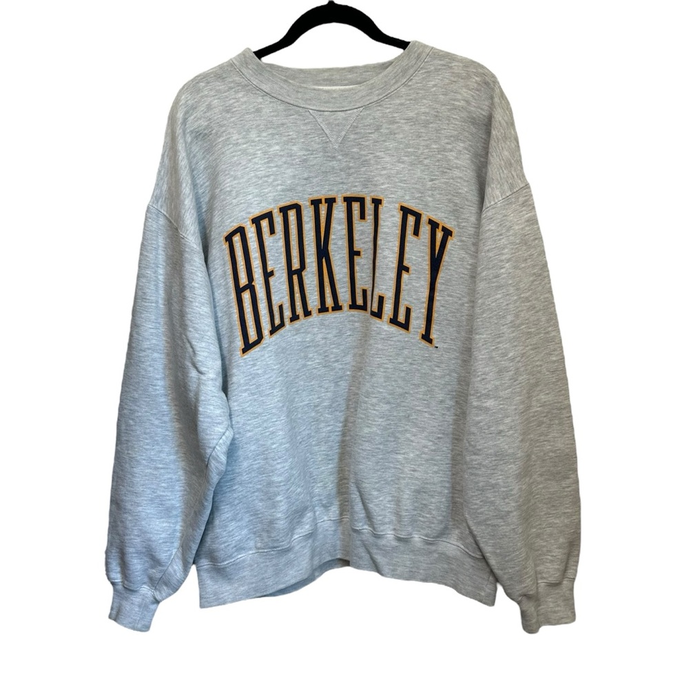 Gear For Sports Berkeley Gray Sweatshirt with Black and Gold Lettering